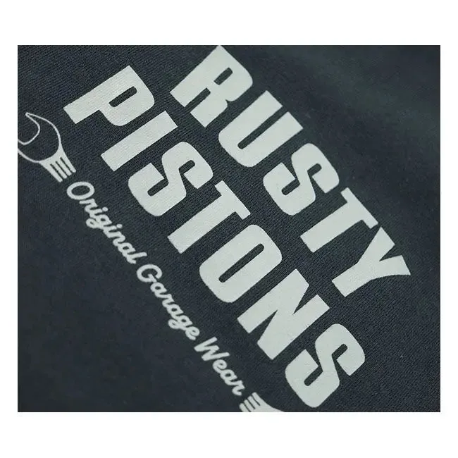 Rusty Pistons Riggins Zip Hoodie Blue