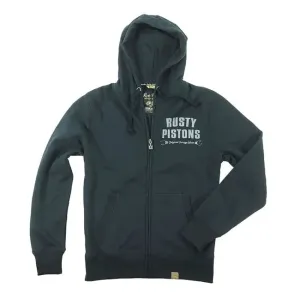 Rusty Pistons Riggins Zip Hoodie Blue