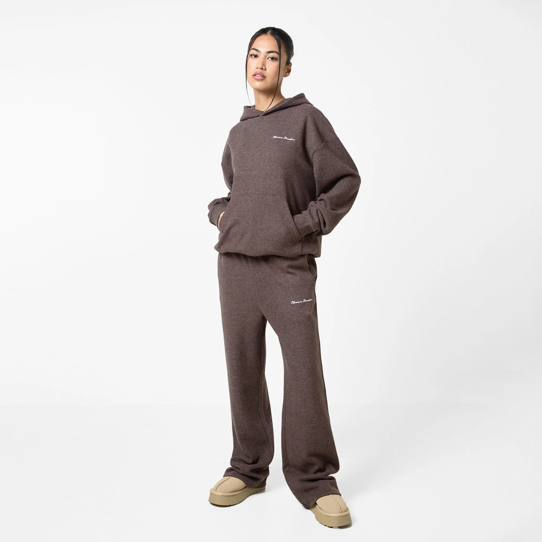 Soft Knit Tracksuit I Coffee