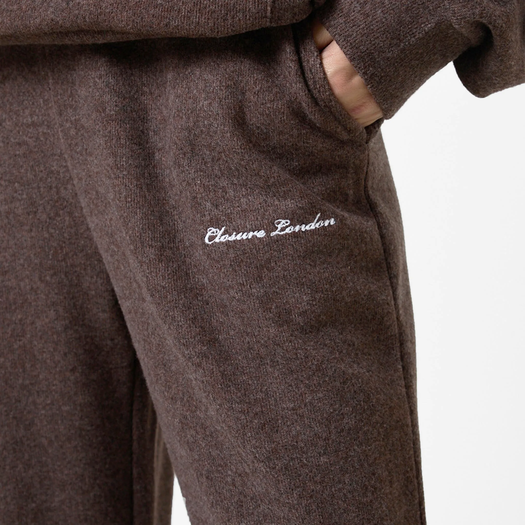 Soft Knit Tracksuit I Coffee