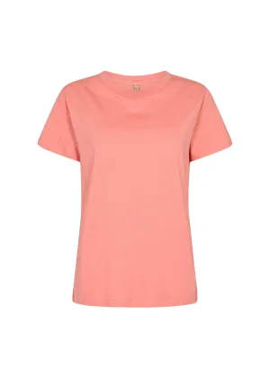 Soya Concept Cotton T Shirt Soft Coral