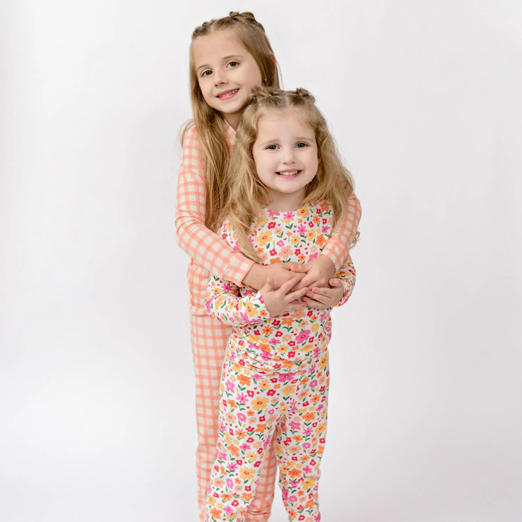 Summer Blooms Small Ribbed Two-Piece Set