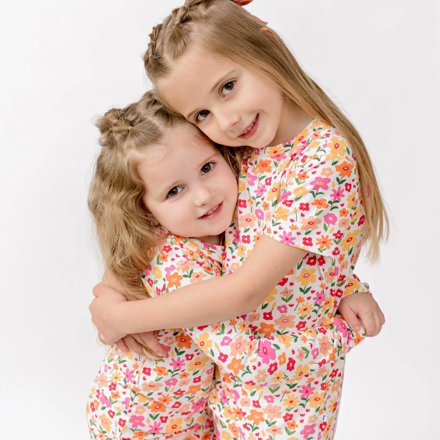 Summer Blooms Small Ribbed Two-Piece Set