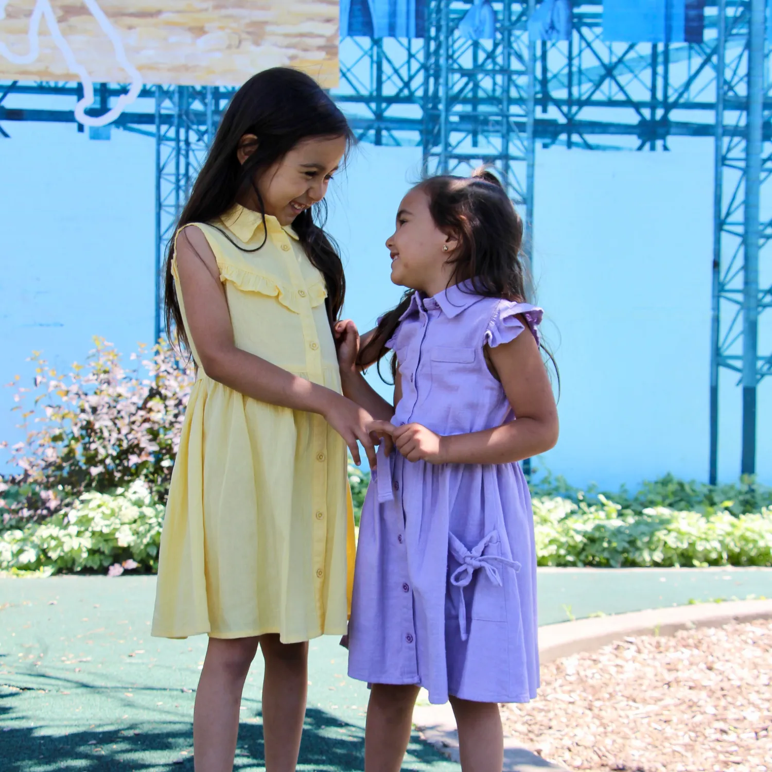 Sunny Summer's Cotton Girl Dress