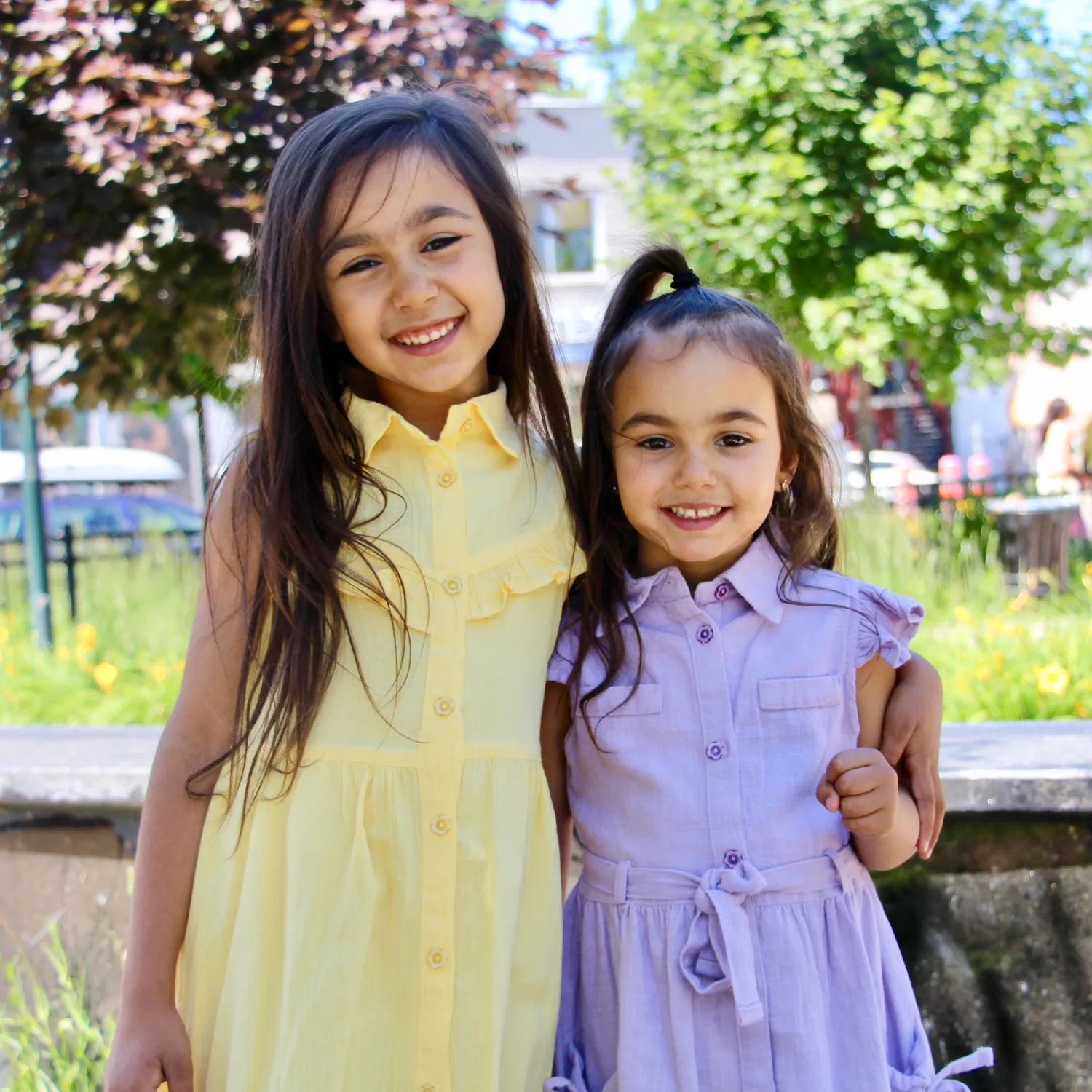Sunny Summer's Cotton Girl Dress