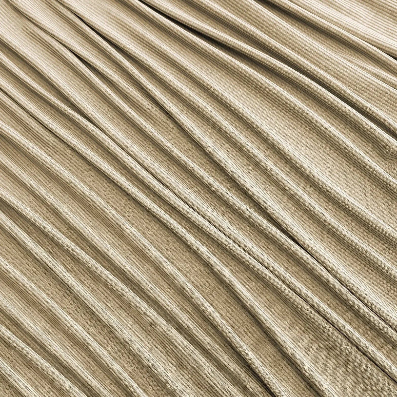 Tan Small Ribbed Two-Piece Set