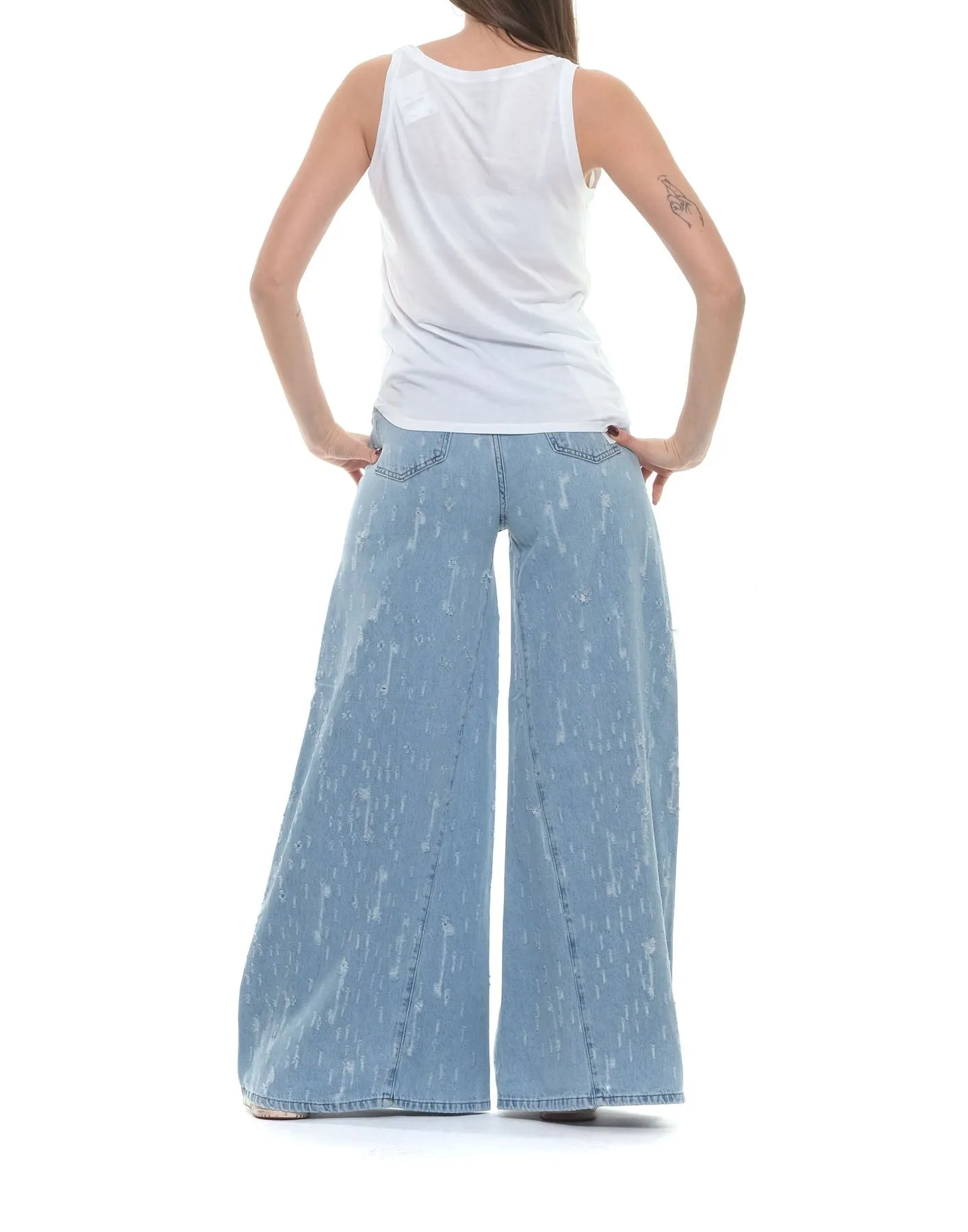 Tank top woman M296-FDE100 001 Majestic Filatures