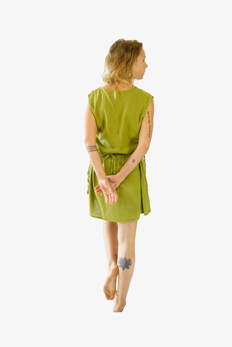 Two Pocket Cotton Dress