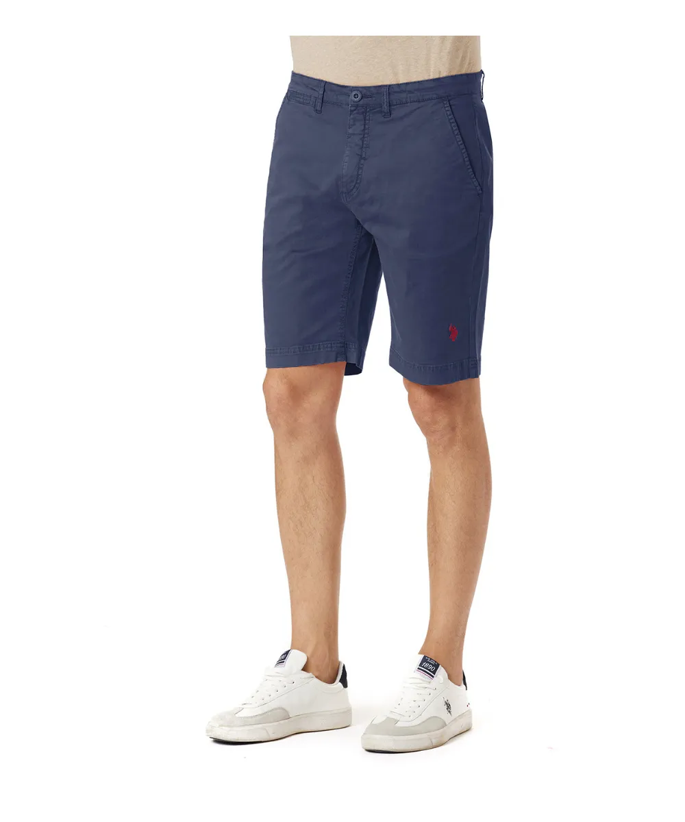 US POLO MENS COTTON CHINO SHORTS