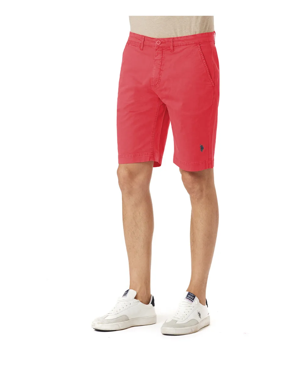 US POLO MENS COTTON CHINO SHORTS