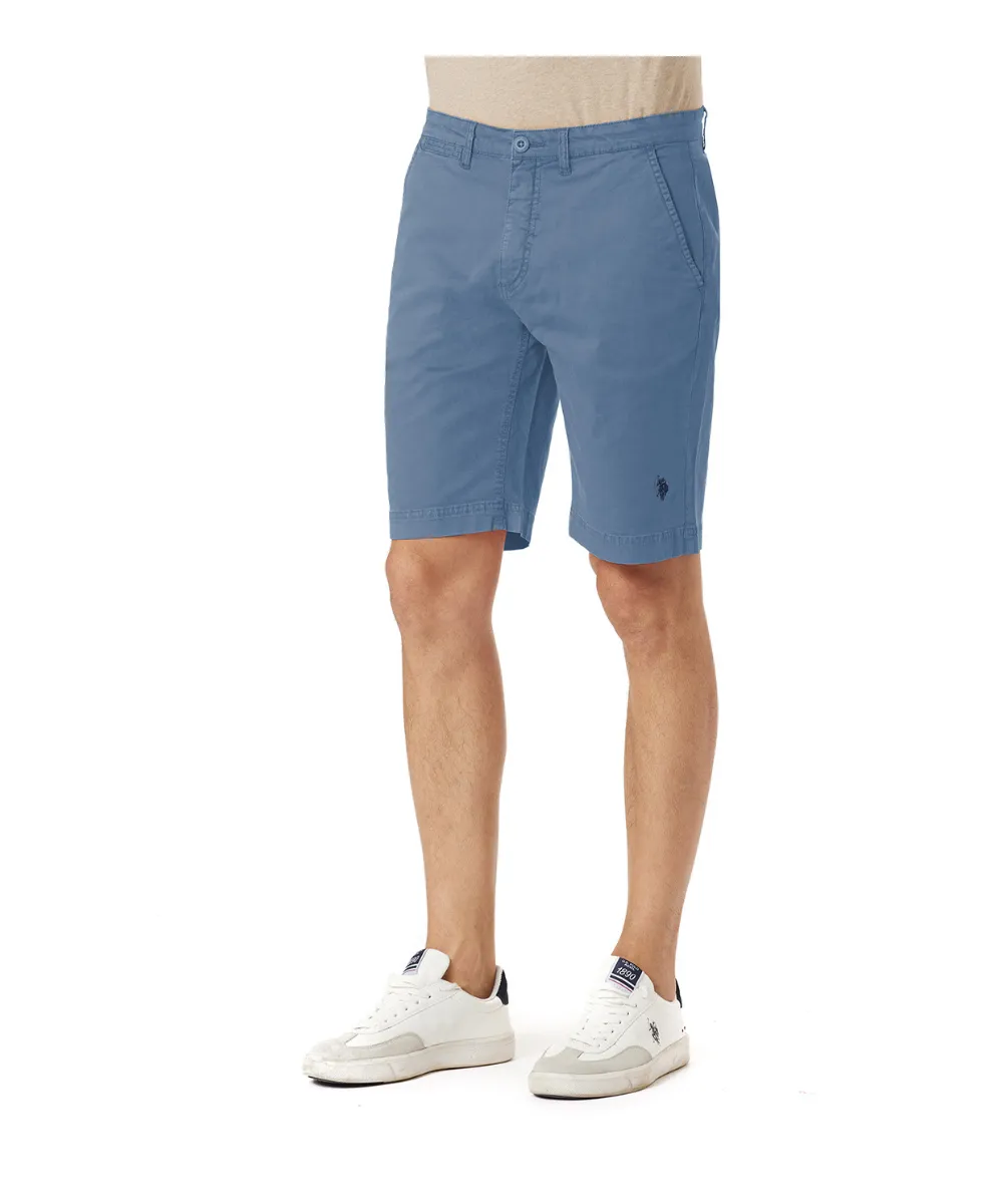 US POLO MENS COTTON CHINO SHORTS