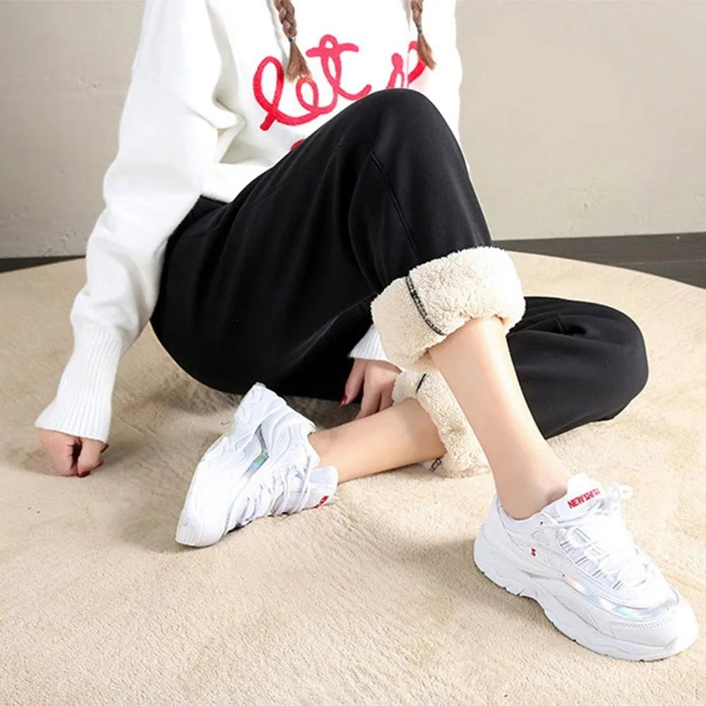 Winter Women Gym Sweatpants