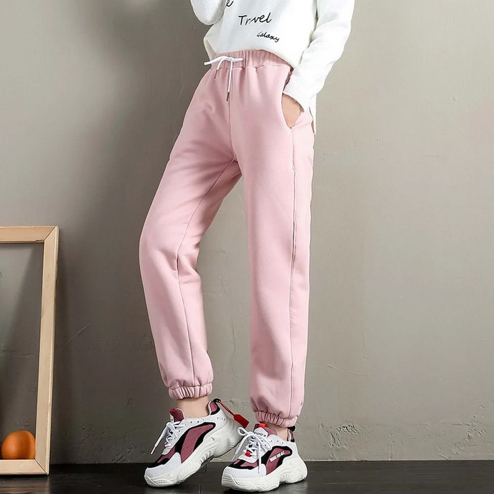 Winter Women Gym Sweatpants
